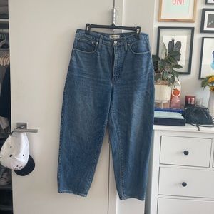 Madewell Balloon Jeans Size 30